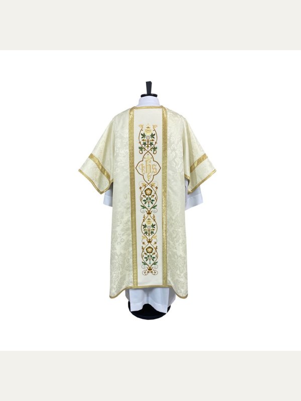 Dalmatyka rzymska żakardowa - kolory liturgiczne 5