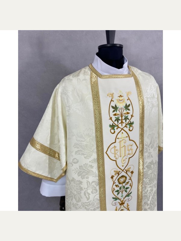 Dalmatyka rzymska żakardowa - kolory liturgiczne 6