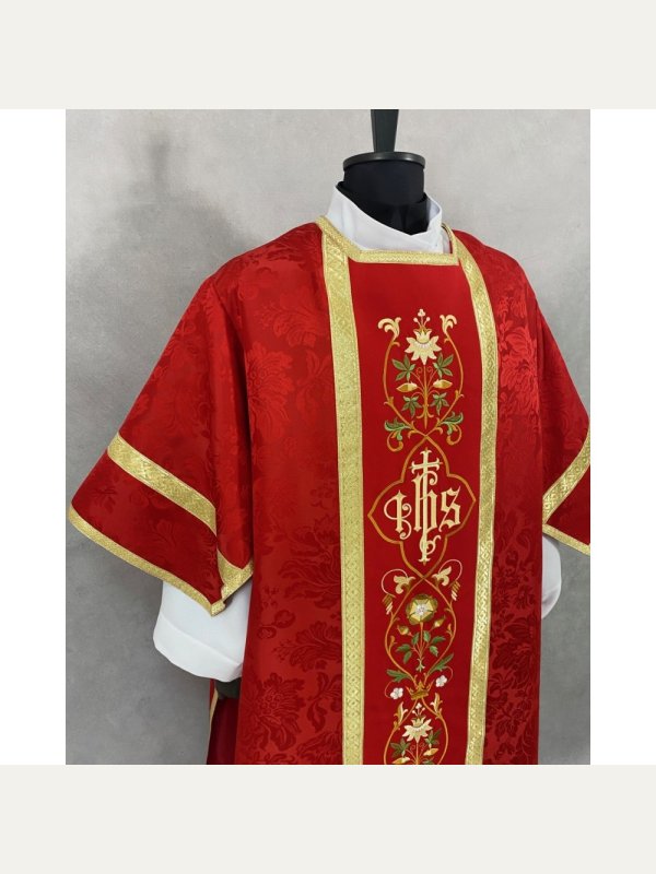 Dalmatyka rzymska żakardowa - kolory liturgiczne 8
