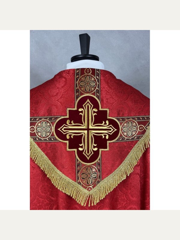 Kapa haftowana semi gotycka - kolory liturgiczne (86) 8