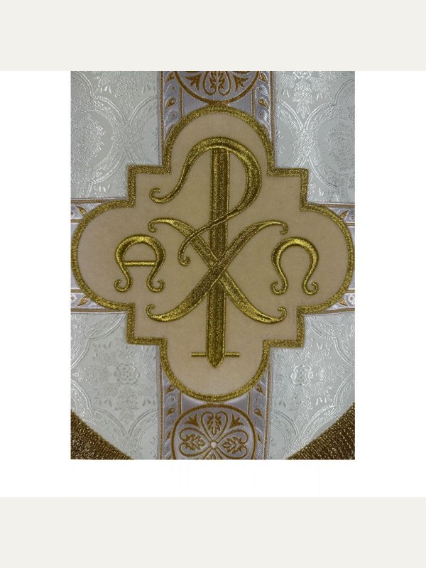 Kapa haftowana Alfa Omega, kolory liturgiczne (17) 12