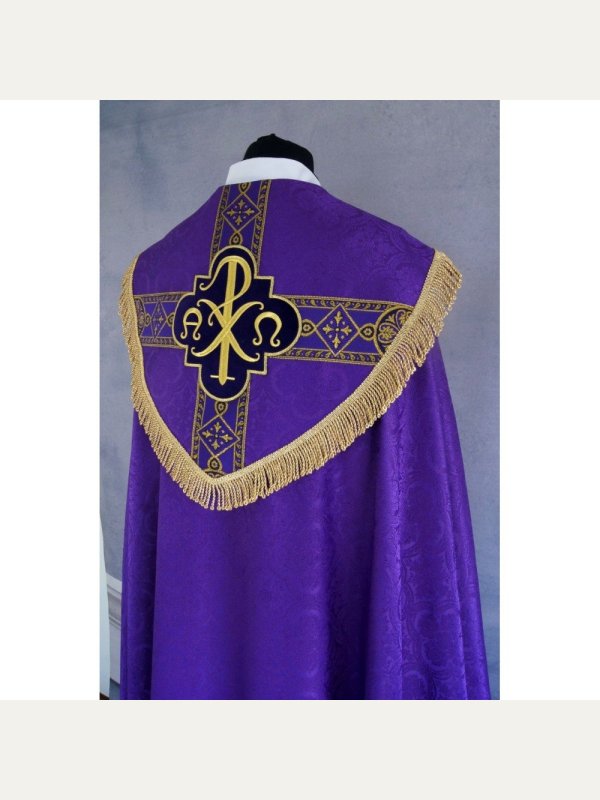 Kapa haftowana Alfa Omega, kolory liturgiczne (17) 15