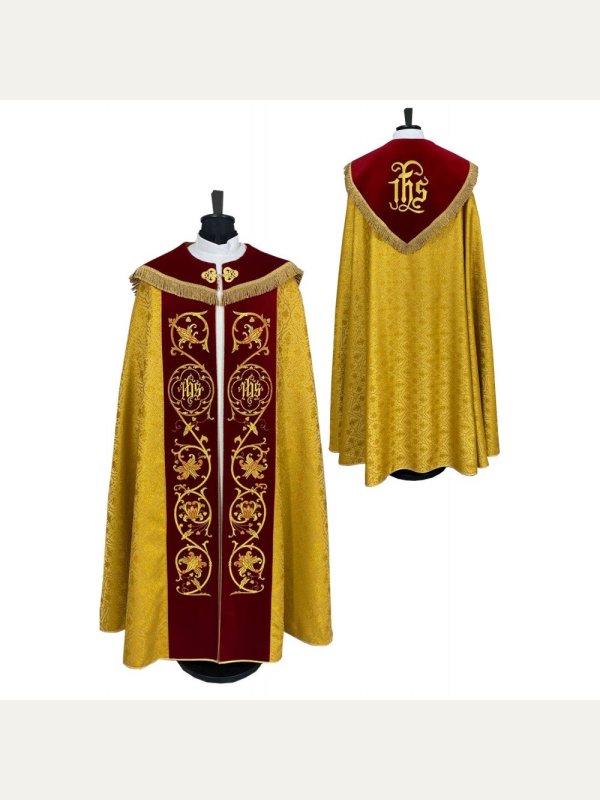 Kapa liturgiczna haftowana IHS (22) 4