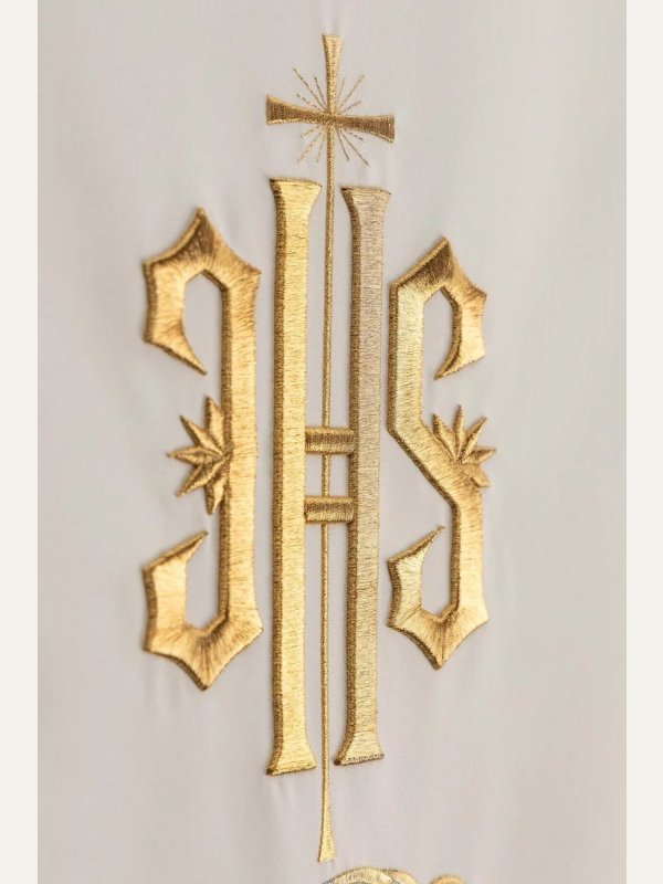 Lektorium z haftem IHS (kolory liturgiczne) 3