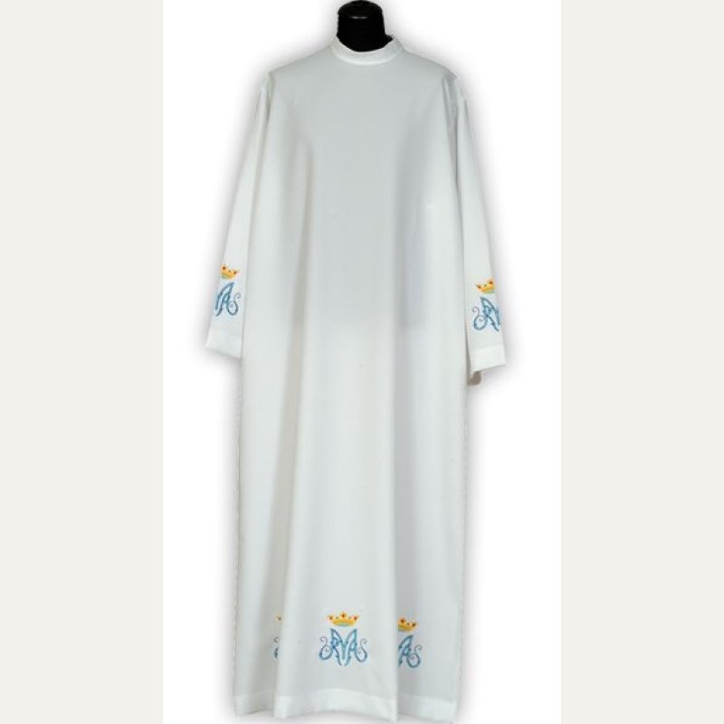 Alba kapłańska haftowana Maryjna (3)