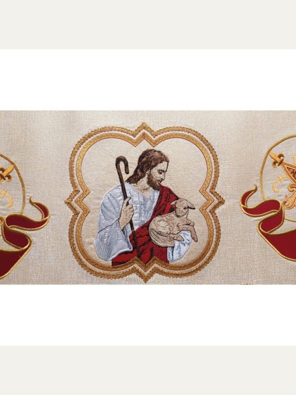 Baldachim haftowany na procesje - Boże Ciało (15) 8