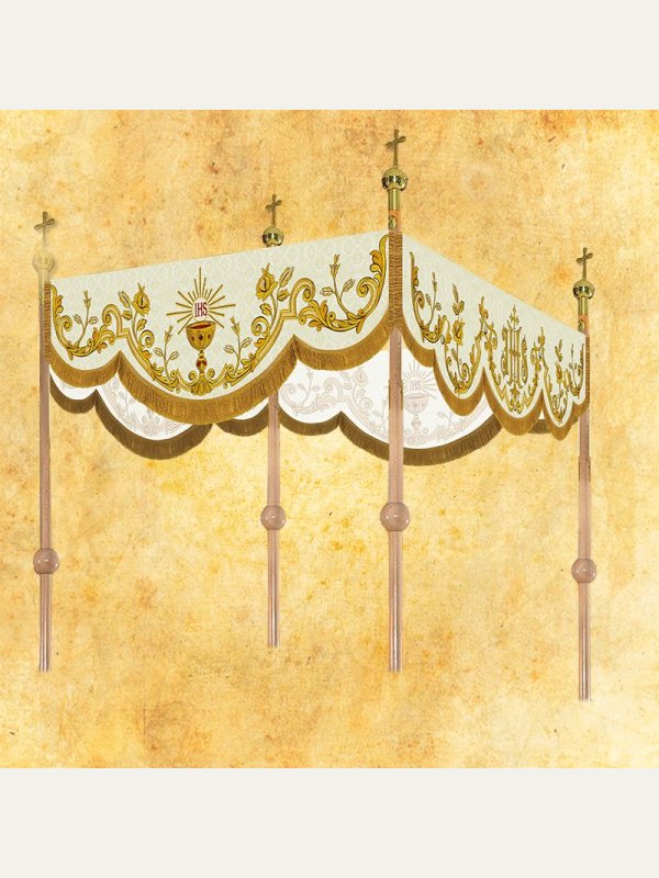 Baldachim procesyjny haftowany (8)