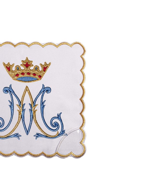 Bielizna kielichowa haftowana wzór maryjny (59H) 3