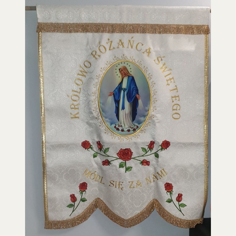 Chorągiew Maryjna - wzór przykładowy