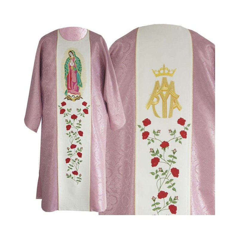 Dalmatyka Maryjna różowa