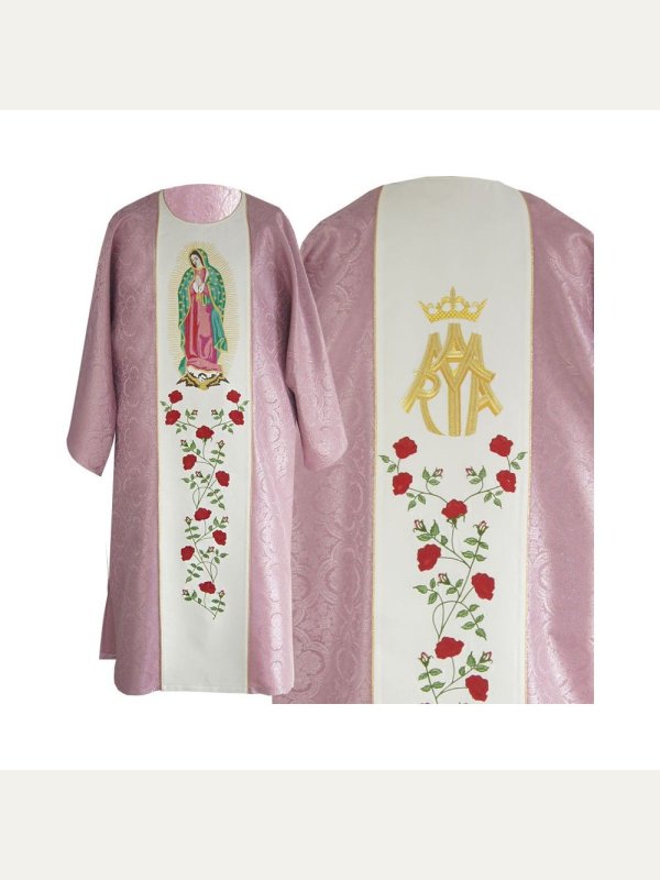 Dalmatyka Maryjna różowa