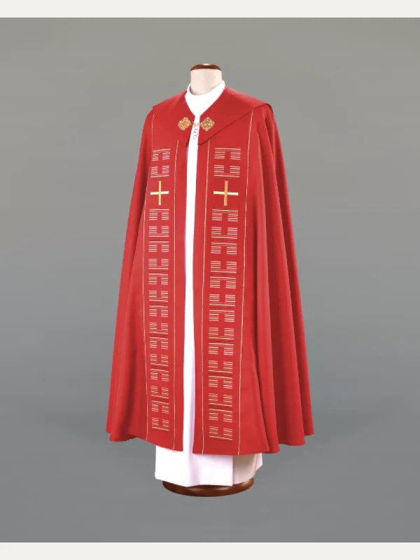 Kapa czerwona haftowana (62) 2