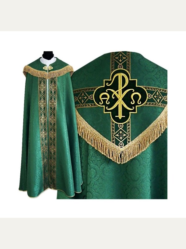 Kapa haftowana Alfa Omega, kolory liturgiczne (17) 3