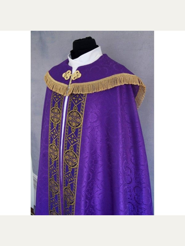 Kapa haftowana Alfa Omega, kolory liturgiczne (17) 6