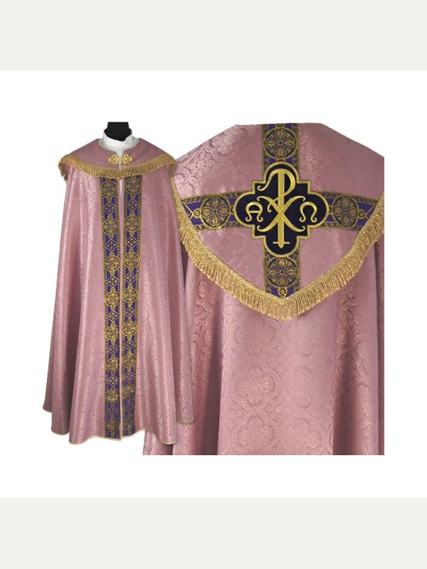 Kapa haftowana Alfa Omega, kolory liturgiczne (17) 8