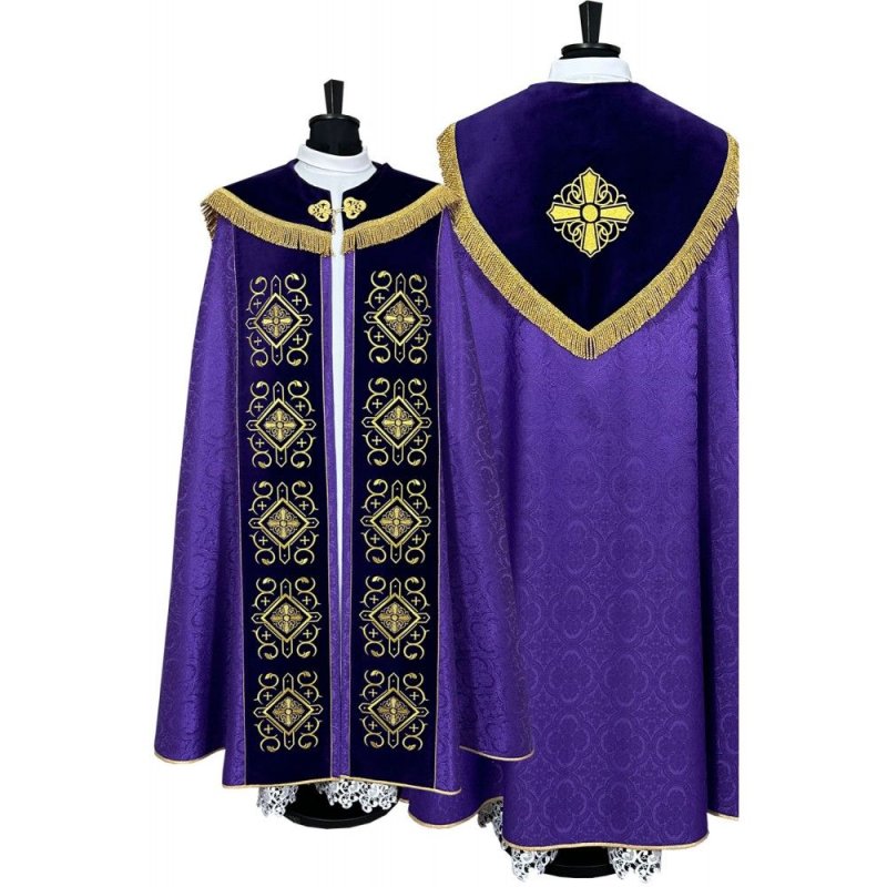 Kapa haftowana - kolory liturgiczne (12)