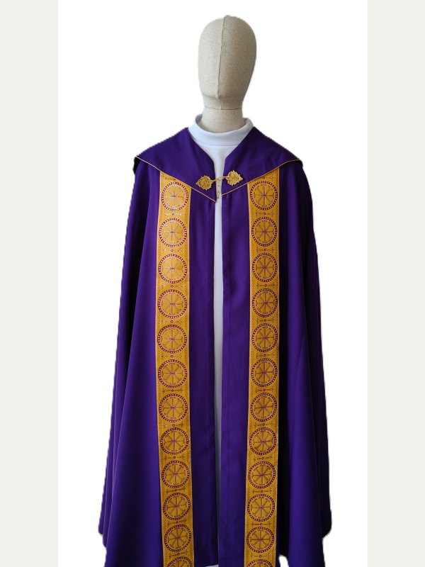 Kapa haftowana - kolory liturgiczne 6