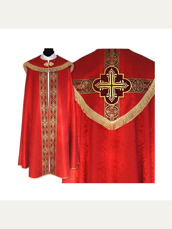 Kapa haftowana semi gotycka - kolory liturgiczne (86) 6