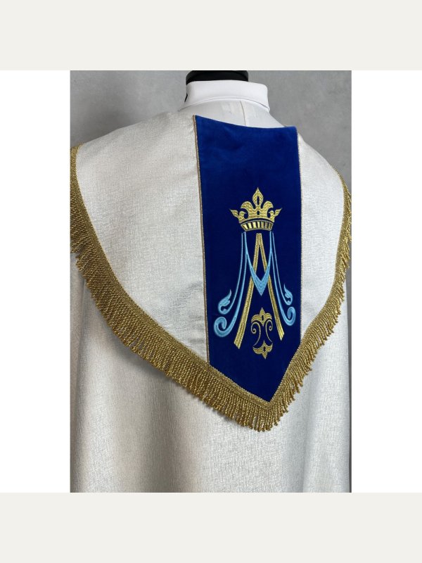 Kapa liturgiczna Maryjna - haftowana (20) 4