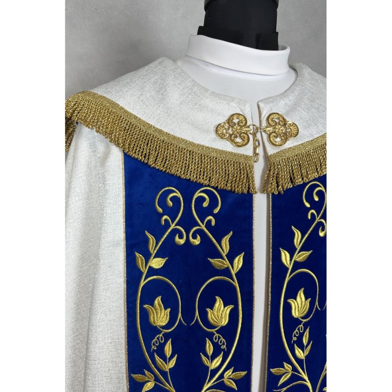 Kapa liturgiczna Maryjna - haftowana (20)
