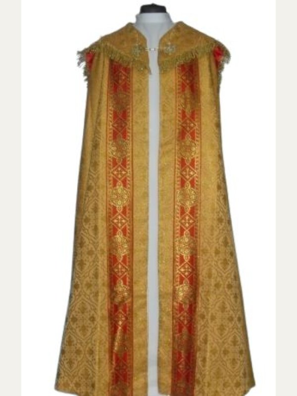 Kapa liturgiczna rozeta miodowa