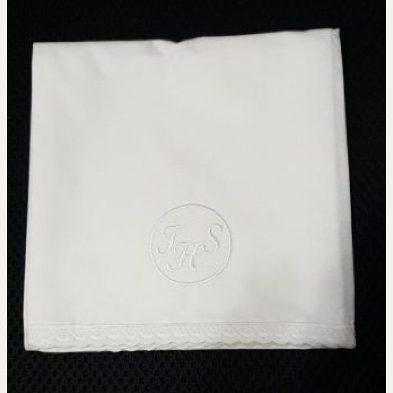 Korporał biały IHS w kole - 100 % bawełna