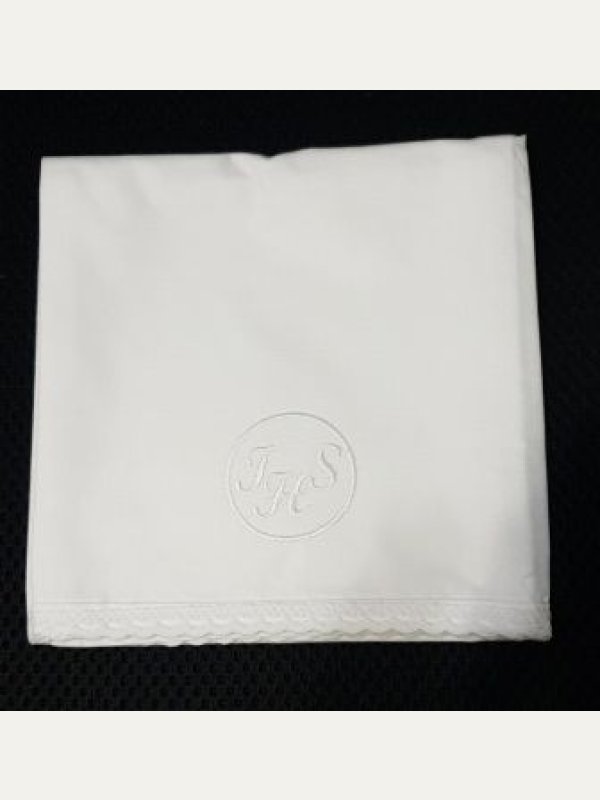 Korporał biały IHS w kole - 100 % bawełna