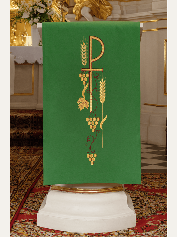 Lektorium/welon na ambonę - kolory liturgiczne 3