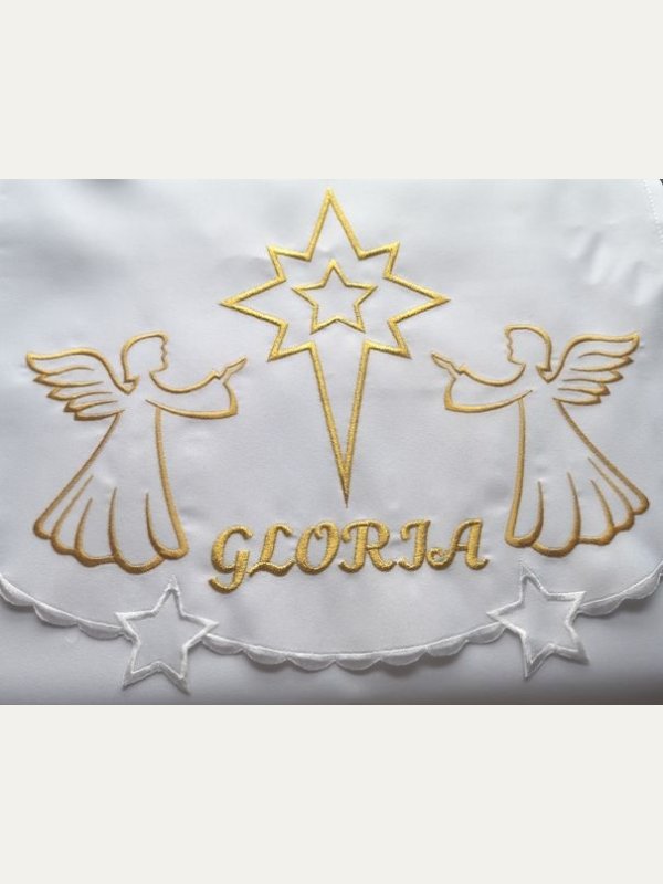 Obrus kościelny haftowany na Boże Narodzenie 3