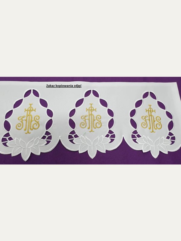 Obrus ołtarzowy - wzór eucharystyczny  (227)