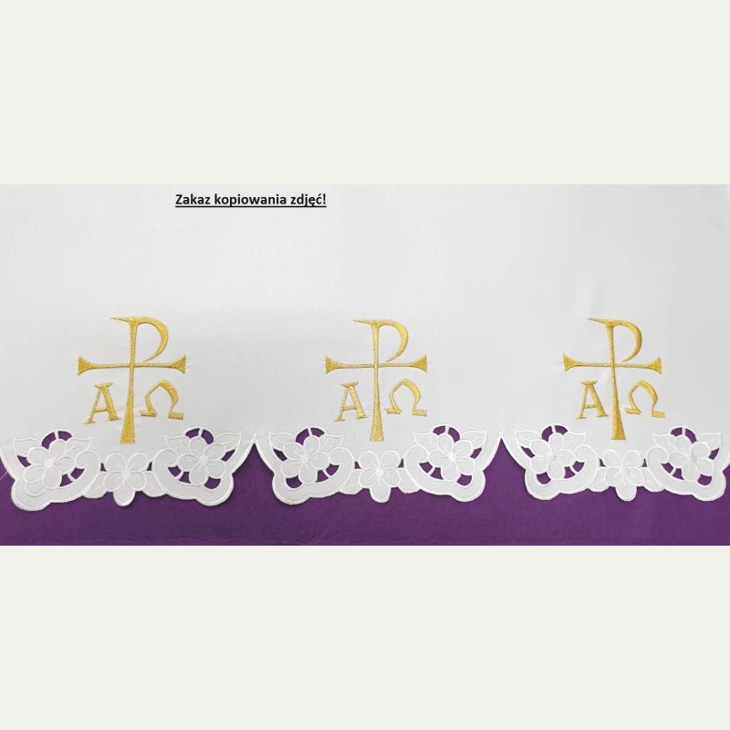 Obrus ołtarzowy - wzór eucharystyczny