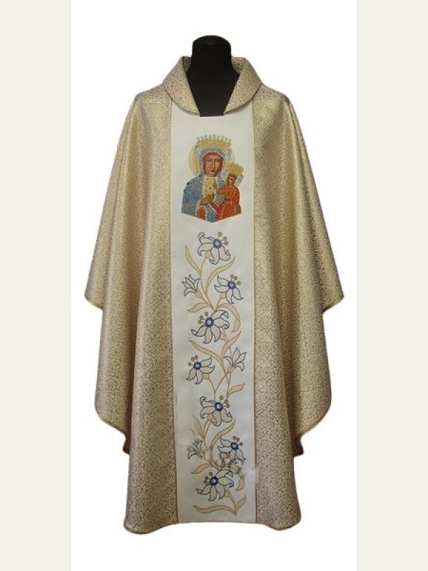 Ornat haftowany MB Częstochowska