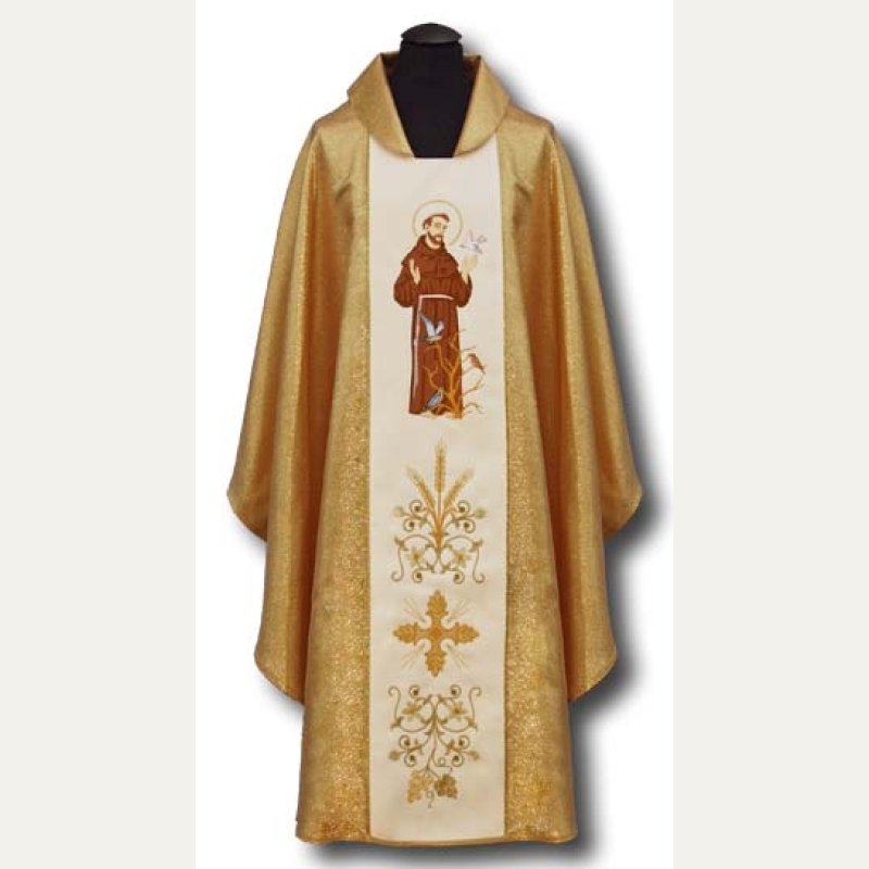 Ornat  haftowany św. Franciszek