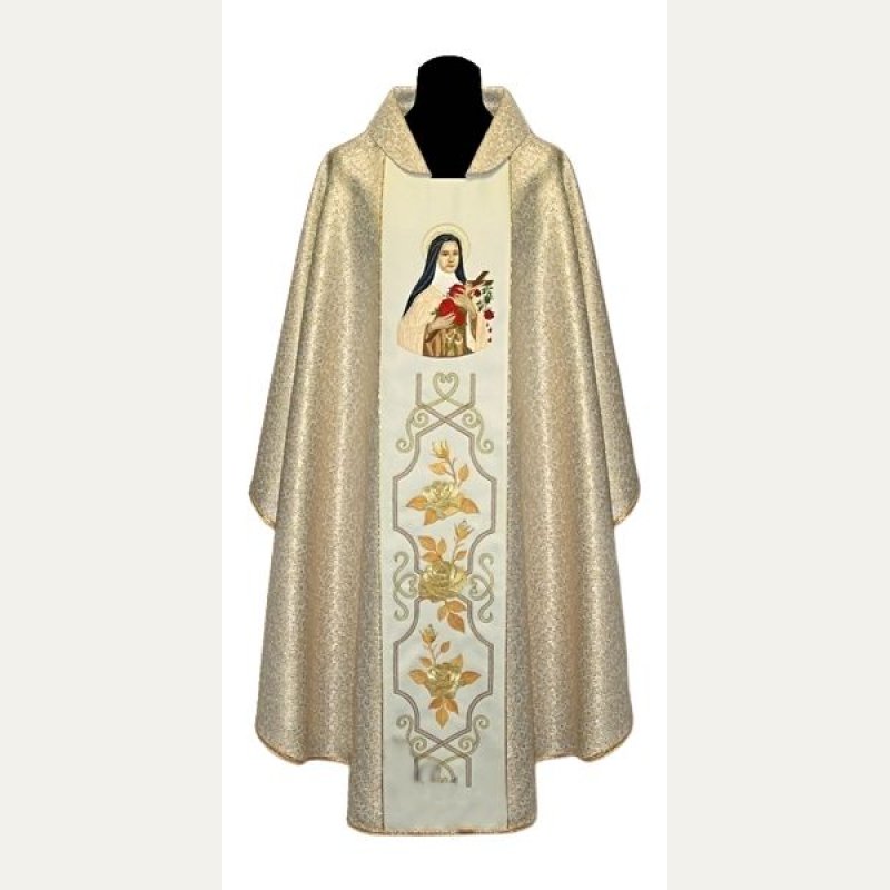 Ornat haftowany św. Teresa od Dzieciątka Jezus
