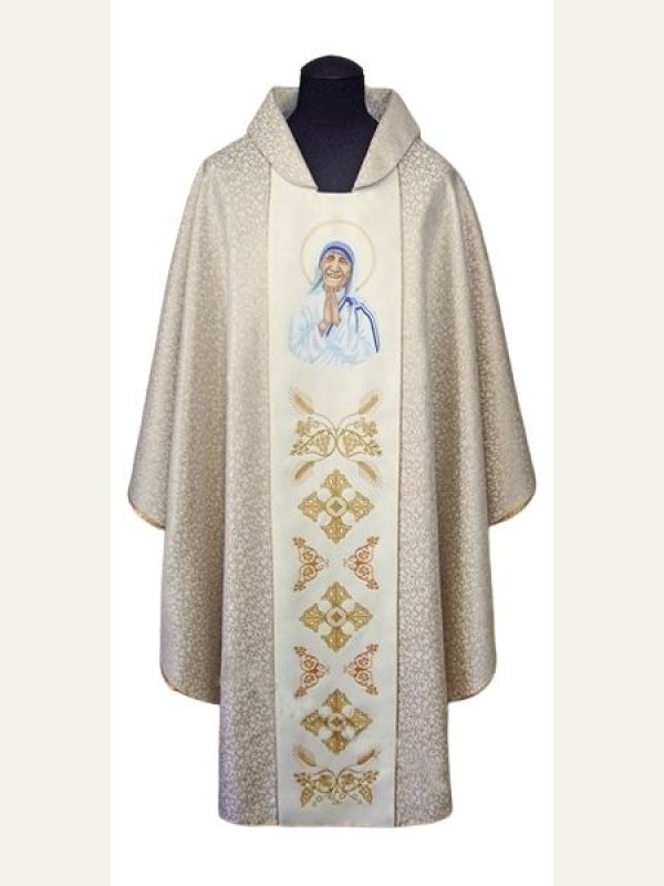 Ornat haftowany św. Teresa z Kalkuty