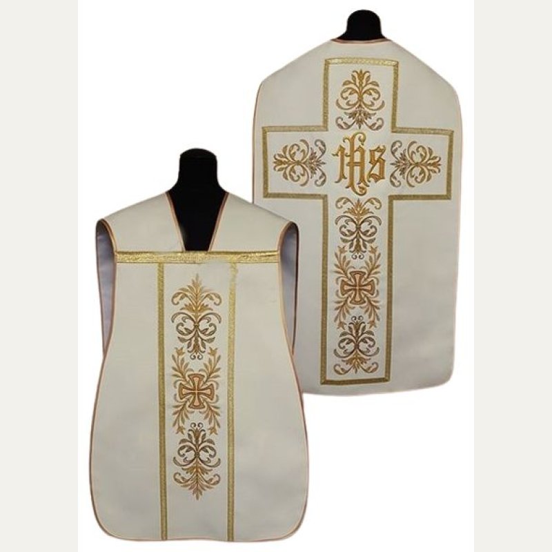 Ornat rzymski IHS kolory liturgiczne
