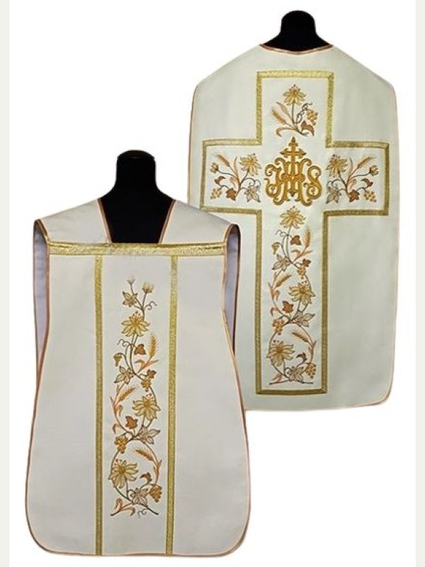 Ornat rzymski IHS kolory liturgiczne 3