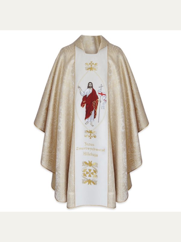 Ornat wielkanocny - Jezus Zmartwychwstały