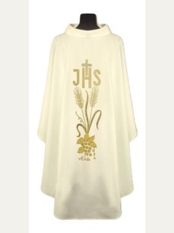 Ornat z lnu - kolory liturgiczne IHS 2