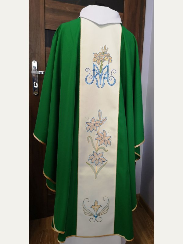 Ornat zielony Matka Boża Licheńska 4