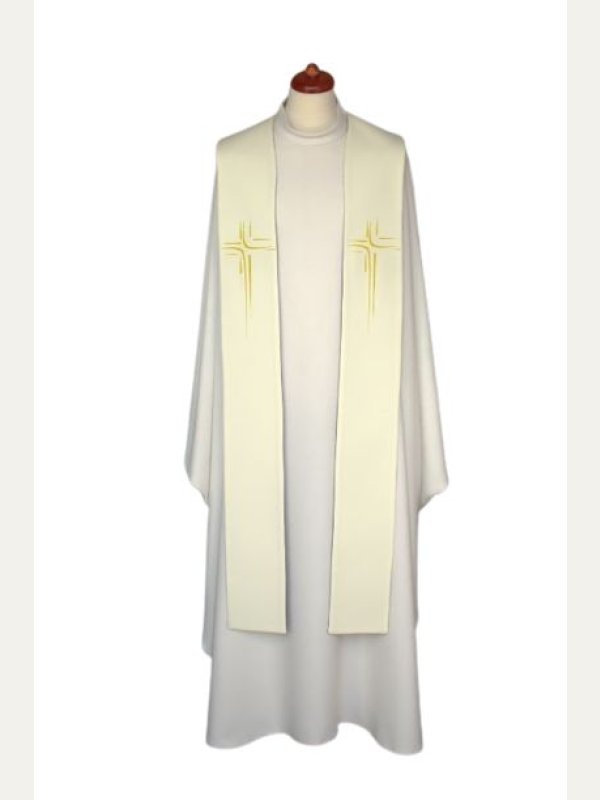 Stuła haftowana do koncelebry - kolory liturgiczne (2) 3
