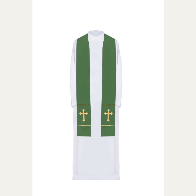 Stuła haftowana - kolory liturgiczne (63)