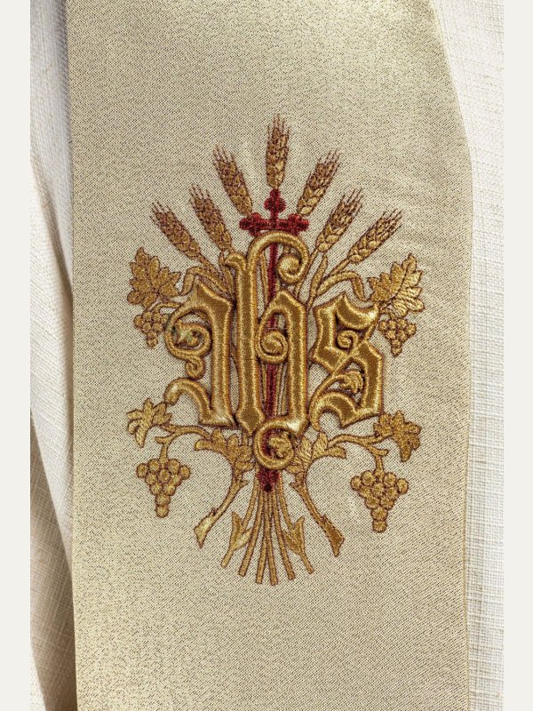 Stuła haftowana - Serce Jezusa (159) 2