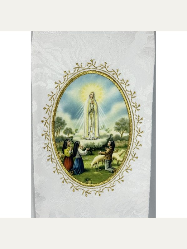 Stuła kapłańska Matka Boża Fatimska (1) 2