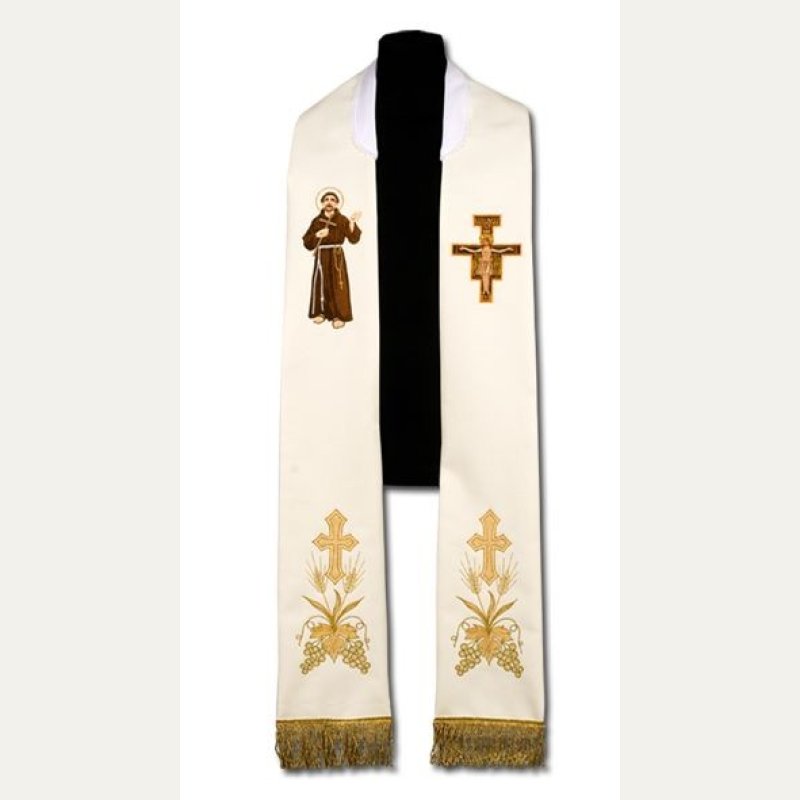 Stuła kapłańska Św. Franciszek (211)