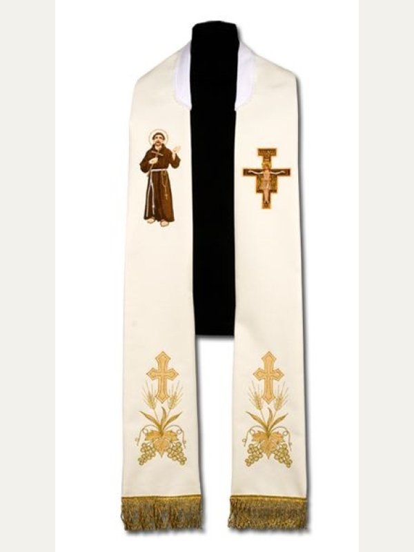 Stuła kapłańska Św. Franciszek (211)