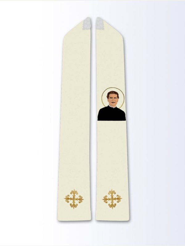 Stuła z wizerunkiem św. Jan Bosko