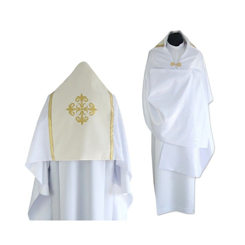 Welon liturgiczny biały/ecru