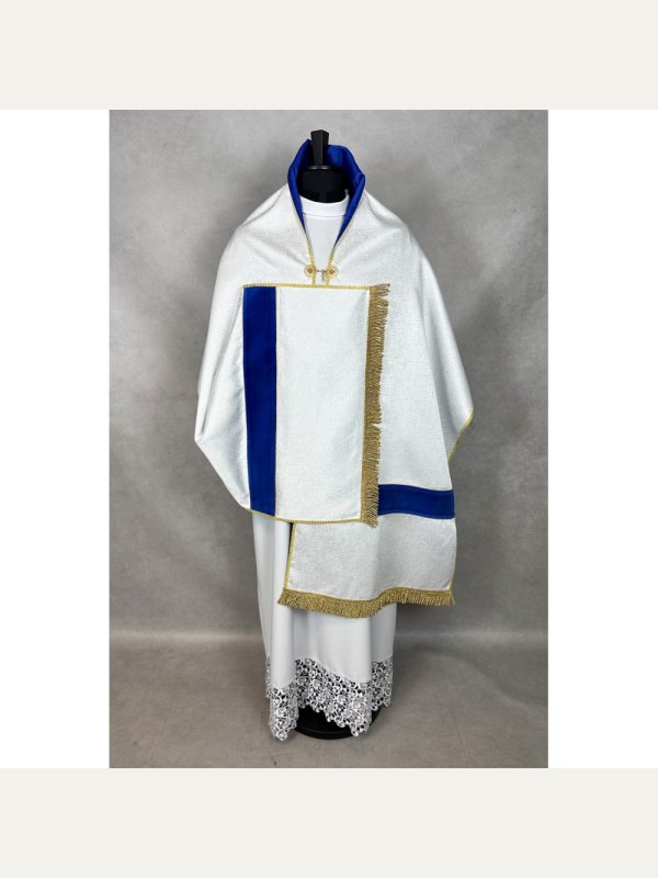 Welon liturgiczny Maryjny haftowany 3