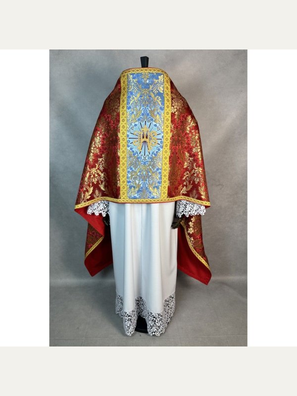 Zestaw kapa rzymska + welon liturgiczny (13K) 6